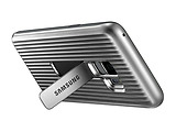 Samsung Protective Stadning Cover Galaxy S9 / Silver