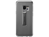 Samsung Protective Stadning Cover Galaxy S9 / Silver