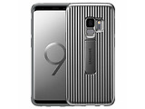 Samsung Protective Stadning Cover Galaxy S9 / Silver