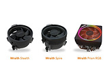 Cooler OEM for AMD Ryzen Socket AM4 105W with Wraith Prism RGB LED