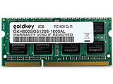 SODIMM RAM Goldkey 8GB / DDR3 / 1600MHz / PC12800 / CL11 / 1.35V /