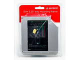 Gembird A-SATA95M2-01 / Slim mounting frame / M.2 to 5.25'' / up to 9.5 mm