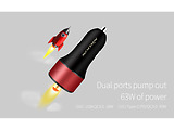 Nillkin Celerity Auto adapter Quick Charge 3.0 63W / Red