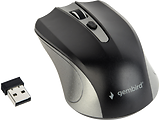 Gembird MUSW-4B-04 Wireless Mouse / Matte Black