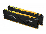 Kingston HyperX FURY RGB HX426C16FB3AK2/16 / 2x8GB / DDR4 / 2666 / PC21300 / CL16 / 1.2V /