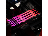 RAM Kingston HyperX FURY RGB HX434C16FB3A/8 / 8GB / DDR4 / 3466 / PC27700 / CL16 / 1.35V / Black