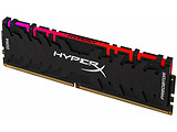Kingston HyperX Predator RGB HX432C16PB3A/8 / 8Gb / DDR4 / 3200 / CL16 / 1.35V / Black