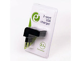 Gembird Energenie EG-U2C2A-02 Universal USB Charger / Black