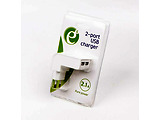 Gembird Energenie EG-U2C2A-02 Universal USB Charger / White