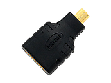 Gembird A-HDMI-FD Adapter HDMI female to Micro-HDMI male / Black