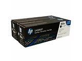 HP №304A Pack of 2 Black Cartridges CC530AD / Black