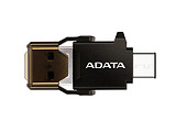 ADATA USB-C OTG READER USB3.1/Type-C for microSD Black