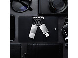 Apacer AH750 16GB USB3.1 / Micro-USB Flash Drive AP16GAH750 Silver