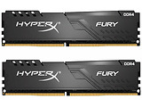 KIT RAM Kingston HyperX FURY HX432C16FB3K2/8 / 2x4Gb / DDR4 / 3200 / CL16 / 1.2V / Black