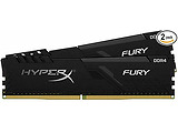 KIT RAM Kingston HyperX FURY HX432C16FB3K2/8 / 2x4Gb / DDR4 / 3200 / CL16 / 1.2V / Black