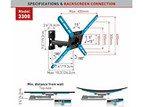 Barkan 3300 29"-65" Full Motion / Black