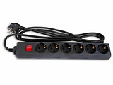 Surge Protector Sven Optima Base / 5 Sockets / 3.0m / Black