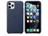 Apple Original iPhone 11 Pro Leather Case / Blue