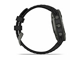 GARMIN fenix 6 Pro Sapphire Carbon Gray DLC with Black Band 010-02158-11 / Grey
