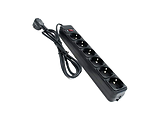 UltraPower UP6-B-6PPB 6 Sockets 1.8m / Black