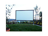 Elite Screens 135" 299x168cm Yard Master 2 Outdoor/Indoor Projector Screen with Stand OMS135H2
