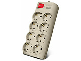 Sven SF-08-16 / 8 Sockets / 1.8m / Grey