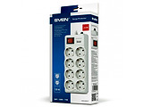 Sven SF-08-16 / 8 Sockets / 1.8m / Grey