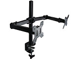 Gembird MA-DF2-01 Arm for 2 monitors 13"-27" / Black