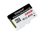 Kingston SDCE/32GB 32GB microSD Class10 A1 UHS-I FC + SD adapter High Endurance 600x