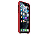 Apple Original iPhone 11 Pro Max Leather Case / Red