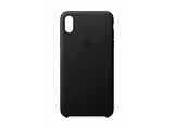 Apple Original iPhone XS Leather Case / Black