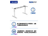 FlexiSpot Adjustable Desk ET223 / White