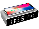 Clock & Charging Gembird DAC-WPC-01 / Silver
