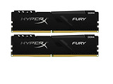 KIT RAM Kingston HyperX FURY HX426C16FB3K2/64 / 2x32GB / DDR4 / 2666 / PC21300 / CL16 / 1.2V / Black