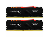 Kingston HyperX FURY RGB HX437C19FB3AK2/16 / 2*8GB DDR4-3733 /