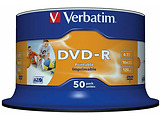 Verbatim 43533 Printable 50*Cake DVD-R