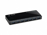 USB 3.0 Hub TP-LINK UH720 / 7 Ports + 2 Charging Ports / External power adapter / Black