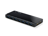 USB 3.0 Hub TP-LINK UH720 / 7 Ports + 2 Charging Ports / External power adapter / Black