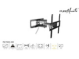 PureMounts FM41-400 TV-Wall Mount for 23-60" Black