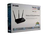D-link DIR-806A/RU/R1A Wireless AC750 Dual-Band Router & Access Point Black