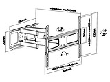 PureMounts FM31-600 TV-Wall Mount for 32-70" / Black