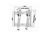 PureMounts BT200 TV-Wall Mount for 23-42" / Black