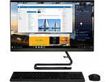 Lenovo IdeaCentre A340-24ICK / 23.8" FullHD WVA / Intel Core i5-9400T / 8GB DDR4 / 256GB SSD / Black / Linux DOS