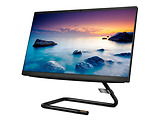 Lenovo IdeaCentre A340-24ICK / 23.8" FullHD WVA / Intel Core i5-9400T / 8GB DDR4 / 256GB SSD / Black / Linux DOS