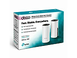 TP-LINK Deco E4 / 2-pack / Whole-Home Mesh Wi-Fi System / White
