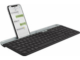 Logitech Wireless K580 / Ultra-slim / Ultra-quiet / Multi-Device / 920-009275 / Graphite