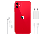 Apple iPhone 11 / 6.1" IPS 1792x828 / A13 Bionic / 4Gb / 256Gb / 3110mAh / Red