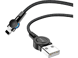 HOCO S8 Magnetic charging cable for Lightning / Black