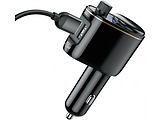 Baseus Locomotive Bluetooth MP3 Vehicle Charger CCALL-RH01 / Black