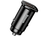Baseus Square metal 30W Dual QC3.0 CCALL-DS01 / Black